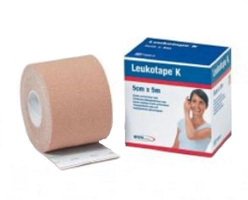 BENDA ADESIVA LEUKOTAPE K PER TAPING FISIOTERAPICO LARGHEZZA 5 CM LUNGHEZZA 5 M COLOR CARNE IN ROTOLO - Farmacia-flash.it