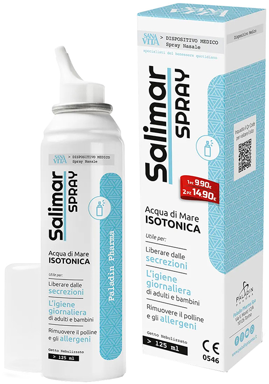 SANAVITA SALIMAR SPRAY NASALE NEW 125 ML - Farmacia-flash.it