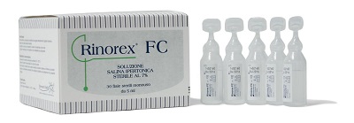RINOREX FC SOLUZIONE SALINA IPERTONICA 7% 30 FIAL DA 5 ML - Farmacia-flash.it