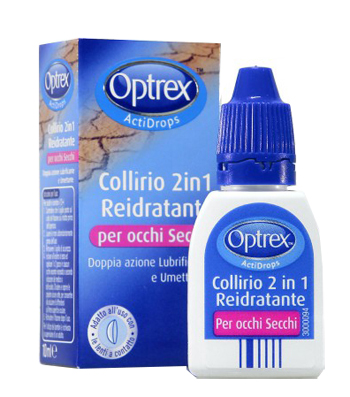 GOCCE OCULARI OPTREX ACTIDROPS 2IN1 REIDRATANTE OCCHI STANCHI 1 PEZZO - Farmacia-flash.it