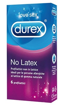 PROFILATTICO DUREX NO LATEX 6 PEZZI - Farmacia-flash.it