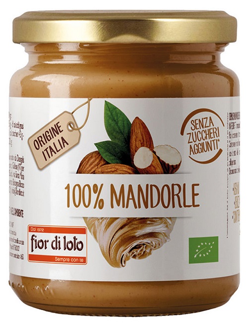 FIOR DI LOTO CREMA 100% DI MANDORLE TOSTATE - Farmacia-flash.it