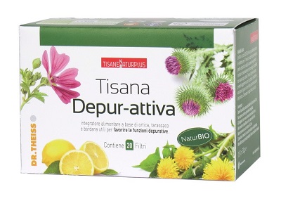 NATURPLUS TISANA DEPUR-ATTIVA 20 FILTRI - Farmacia-flash.it