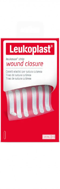 CEROTTO PER SUTURA LEUKOSAN STRIP 6X38MM 2 BUSTE X 6 CEROTTI - Farmacia-flash.it