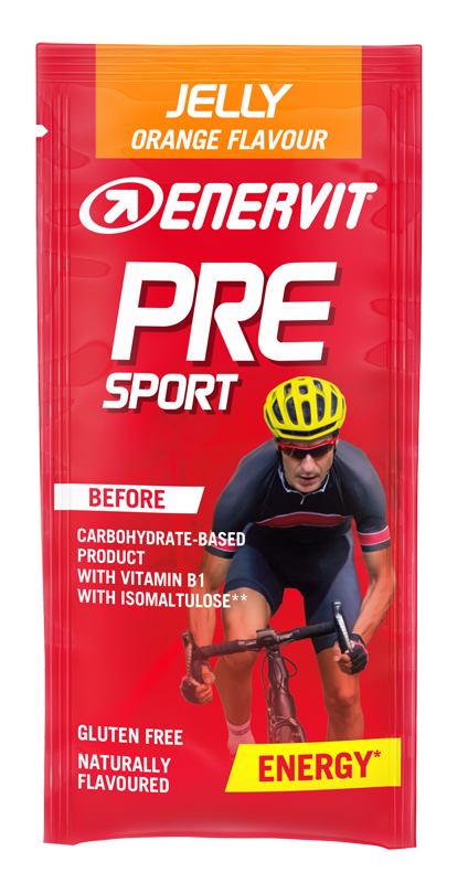 ENERVIT PRESPORT GELATINA ARANCIA 1 PEZZO - Farmacia-flash.it