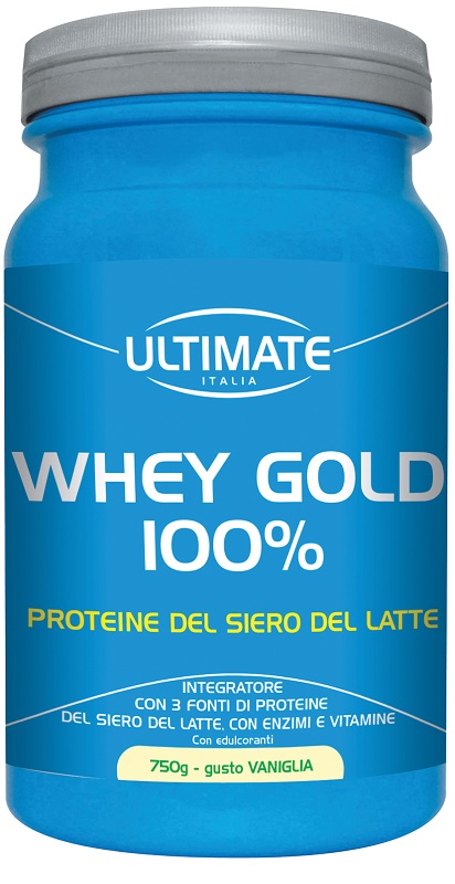 ULTIMATE WHEY GOLD 100 % VANIGLIA 750 G - Farmacia-flash.it
