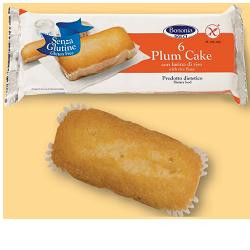 BONONIA PLUMCAKE CON FARINA DI RISO SENZA GLUTINE 6 X 36 G - Farmacia-flash.it