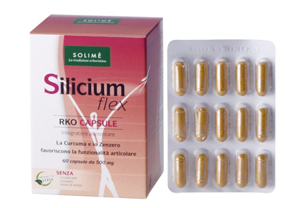 SILICIUM FLEX RKO 60 CAPSULE 500MG - Farmacia-flash.it