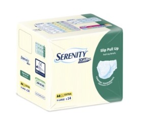 PANNOLONE A MUTANDINA SERENITY PULL UP SD EXTRA TG EXTRA LARGE 14 PEZZI - Farmacia-flash.it