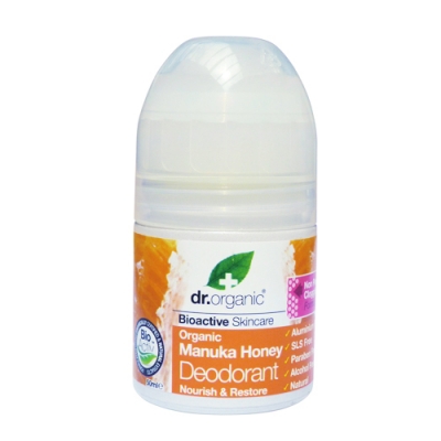 DR ORGANIC MANUKA HONEY MIELE DI MANUKA DEODORANT DEODORANTE 50 ML - Farmacia-flash.it