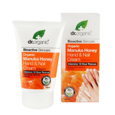 DR ORGANIC MANUKA HONEY MIELE DI MANUKA HAND NAIL CREAM CREMA MANI 125 ML - Farmacia-flash.it