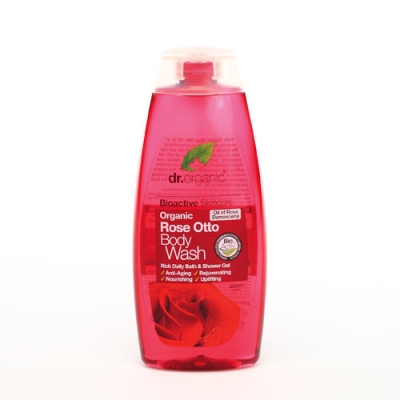 DR ORGANIC ROSE OTTO ROSA BODY WASH DETERGENTE CORPO 250 ML - Farmacia-flash.it