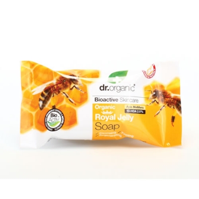 DR ORGANIC ROYAL JELLY PAPPA REALE SOAP SAPONETTA 100 G - Farmacia-flash.it