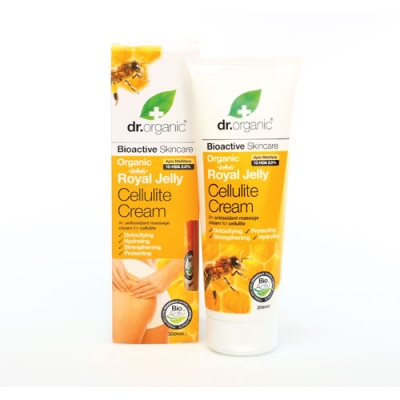 DR ORGANIC ROYAL JELLY PAPPA REALE CELLULITE CREAM CREMA ANTICELLULITE 200 ML - Farmacia-flash.it