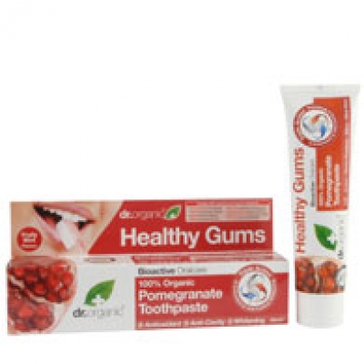 DR ORGANIC POMEGRANATE MELOGRANO TOOTHPASTE DENTIFRICIO 100 ML - Farmacia-flash.it