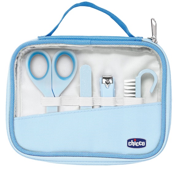 CHICCO SET UNGHIE BAMBINO AZZURRO-VERDE - Farmacia-flash.it