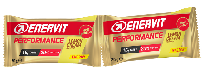 ENERVIT PS DOUBLE LEMON CREAM 2 MEZZE PORZIONI BOX 1 BARRETTA - Farmacia-flash.it
