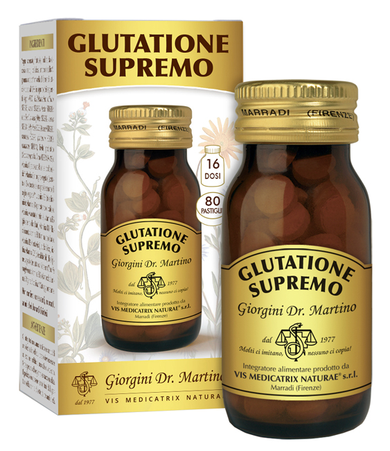 GLUTATIONE SUPREMO 80 PASTIGLIE - Farmacia-flash.it