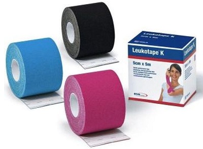 BENDA ADESIVA LEUKOTAPE K PER TAPING FISIOTERAPICO LARGHEZZA 5 CM LUNGHEZZA 5 M COLORE ROSA IN ROTOLO - Farmacia-flash.it