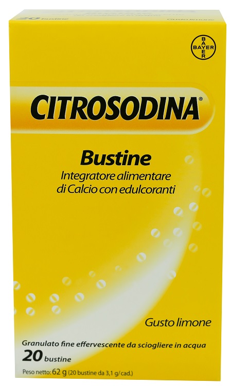 CITROSODINA 20 BUSTINE GRANULATO EFFERVESCENTE - Farmacia-flash.it
