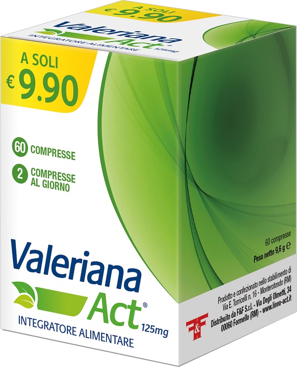VALERIANA ACT 60 COMPRESSE - Farmacia-flash.it