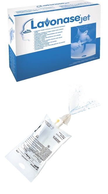 IRRIGATORE NASALE LAVONASE CON SOLUZIONE FISIOLOGICA 6 PEZZI - Farmacia-flash.it