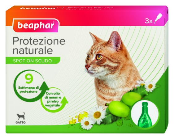 PROTEZIONE NAT SPOT ON GATTO 3 PIPETTE DA 1 ML - Farmacia-flash.it