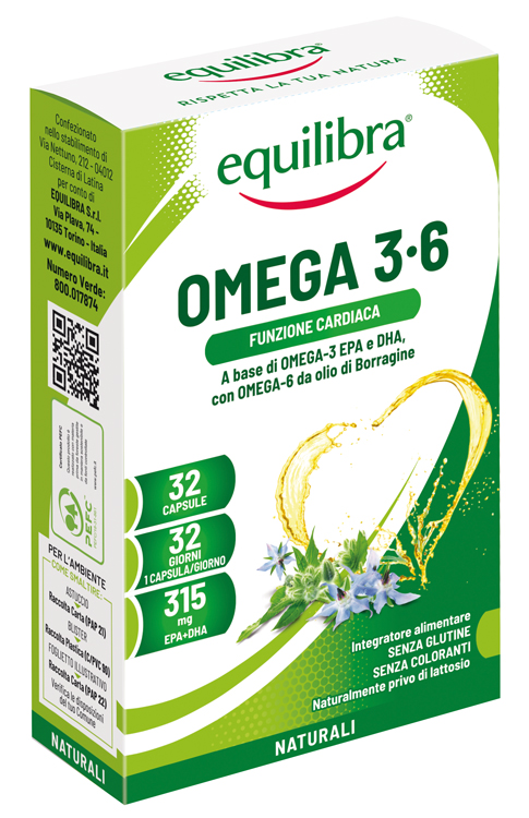 OMEGA 3-6 32 PERLE - Farmacia-flash.it