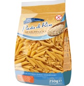 PIACERI MEDITERRANEI PASTA RISO PENNE RIGATE 250 G - Farmacia-flash.it
