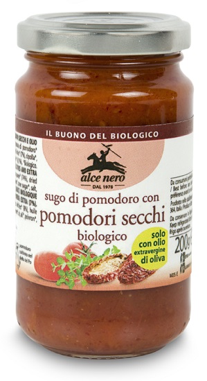 SALSA CON POMODORI SECCHI BIO 200 G - Farmacia-flash.it