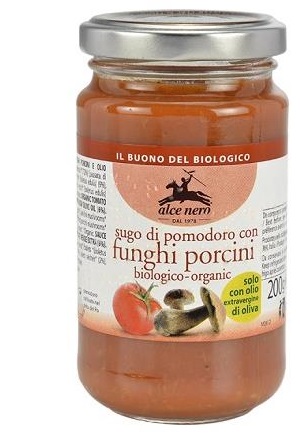 SUGO DI POMODORO CON FUNGHI PORCINI BIO 200 G - Farmacia-flash.it