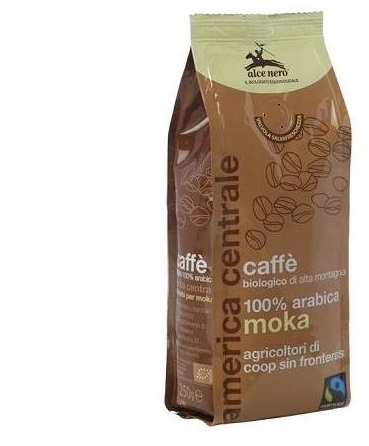 CAFFE' 100% ARABICA BIO MOKA FAIRTRADE 250 G - Farmacia-flash.it