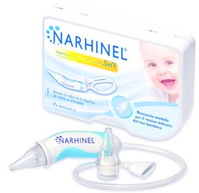 ASPIRATORE NASALE NARHINEL SOFT 1 PEZZO + 2 RICAMBI - Farmacia-flash.it