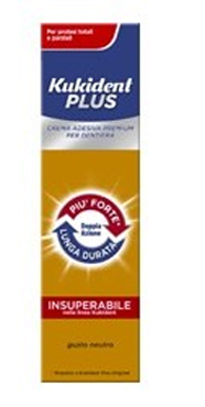 KUKIDENT DOPPIA AZIONE ADESIVO PROTESI DENTARIA 40 G - Farmacia-flash.it