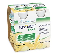 RESOURCE REPAIR VANIGLIA 4 BOTTIGLIE 200 ML - Farmacia-flash.it