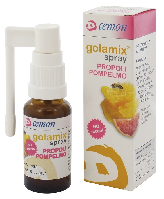 GOLAMIX SPRAY - PROPOLI POMPELMO 20 ML - Farmacia-flash.it