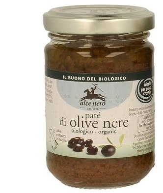 PATE' DI OLIVE NERE BIO 130 G - Farmacia-flash.it