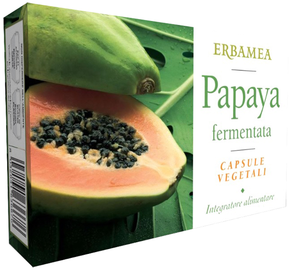 PAPAYA FERMENTATA 24 CAPSULE VEGETALI DA 493 MG - Farmacia-flash.it