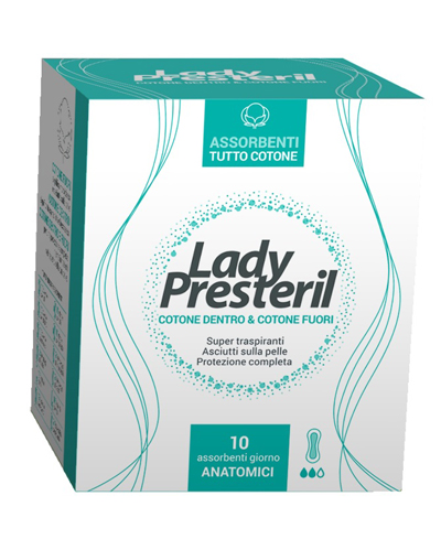 LADY PRESTERIL ANATOMICO POCKET 10 PEZZI - Farmacia-flash.it