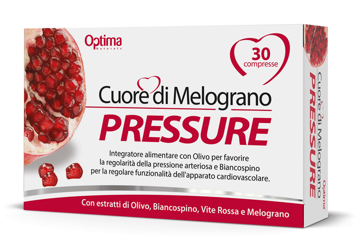 CUORE DI MELOGRANO PRESSURE 30 COMPRESSE 1 G - Farmacia-flash.it