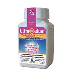 ULTRA D-SIUM VITAMINA D NATURALE 60 CAPSULE - Farmacia-flash.it