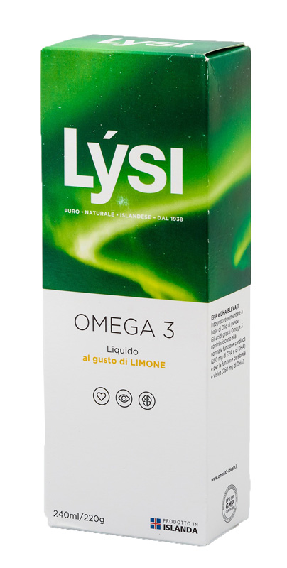 LYSI OMEGA3 LIQUIDO LIMONE 240 ML - Farmacia-flash.it