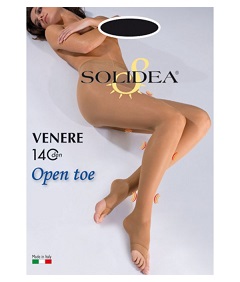VENERE 140 OPEN TOE COLLANT NERO 3-ML - Farmacia-flash.it