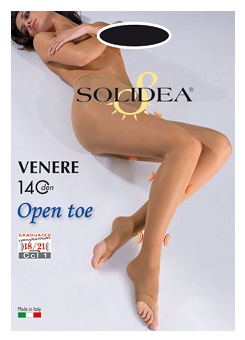 VENERE 140 OPEN TOE COLLANT CAMEL 4XL XL - Farmacia-flash.it