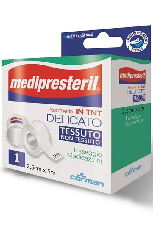 CEROTTO MEDIPRESTERIL DISPENSER TESSUTO NON TESSUTO 5X250CM - Farmacia-flash.it