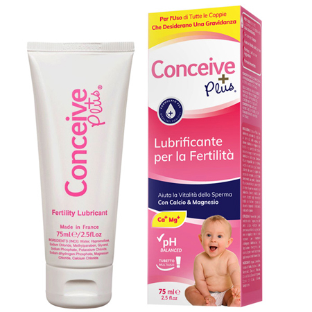 CONCEIVE PLUS LUBRIFICANTE VAGINALE COADIUVANTE FERTILITA' TUBO 75ML - Farmacia-flash.it