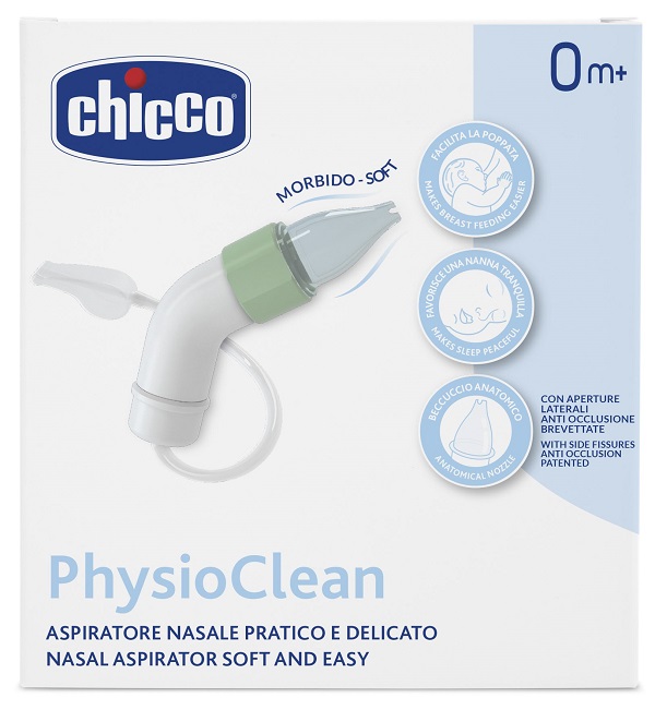 ASPIRATORE NASALE CHICCO PHYSIOCLEAN - Farmacia-flash.it