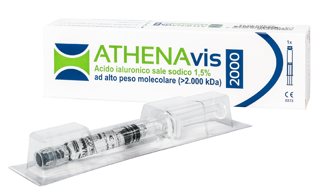 SIRINGA INTRA-ARTICOLARE ATHENAVIS 2000 ACIDO IALURONICO 1,5% 30MG 2 ML - Farmacia-flash.it