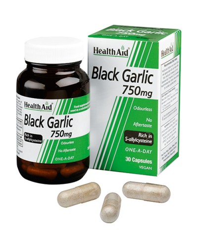AGLIO NERO BLACK GARLIC 750MG 30CPS - Farmacia-flash.it