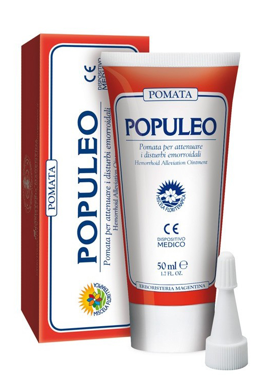 POPULEO POMATA EMORROIDI 50 ML - Farmacia-flash.it
